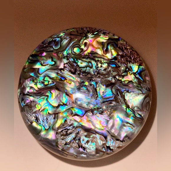 KENDRA SCOTT Rose Gold & Mother of Pearl Dome Jewelry Box, BEAUTIFUL! EUC, Rare! - Picture 11 of 11